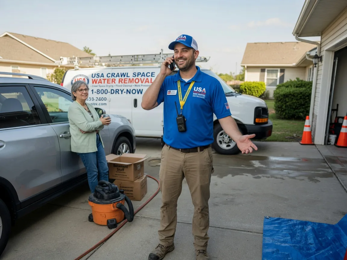 Crawl Space Water Removal Rowland, NC FAQs